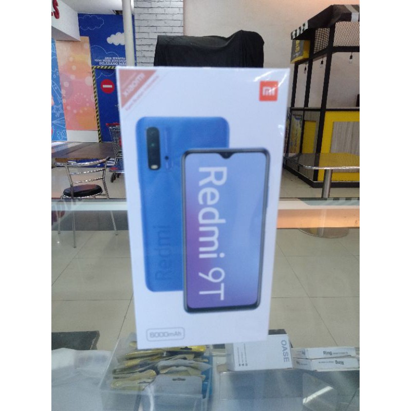 Redmi 9t ram 6/128 garansi resmi