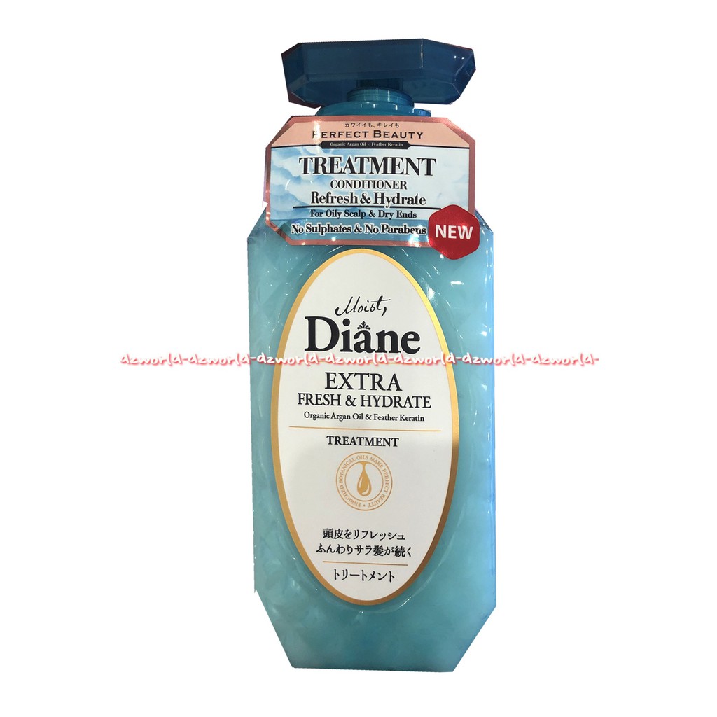 Diane Extra Fresh &amp; Hydrate Shampoo 450ml Shampo
