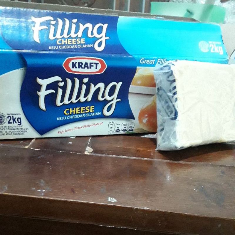 

Kraft Filling Cheese +- 250gr kemasan repacked