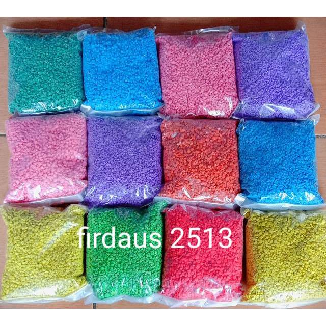 Batu warna zeolit 250 gram