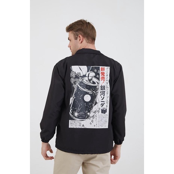 Berrybenka Street - Outer Jaket Coach Pria Cola