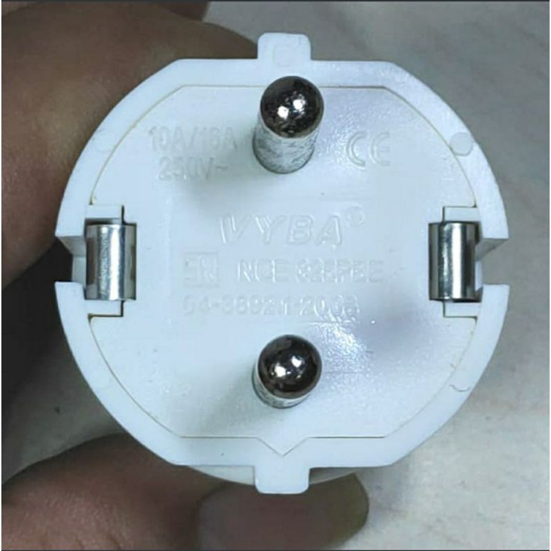 Saklar / Steker Arde Pin Dan Komponen Dalam Asli Tembaga