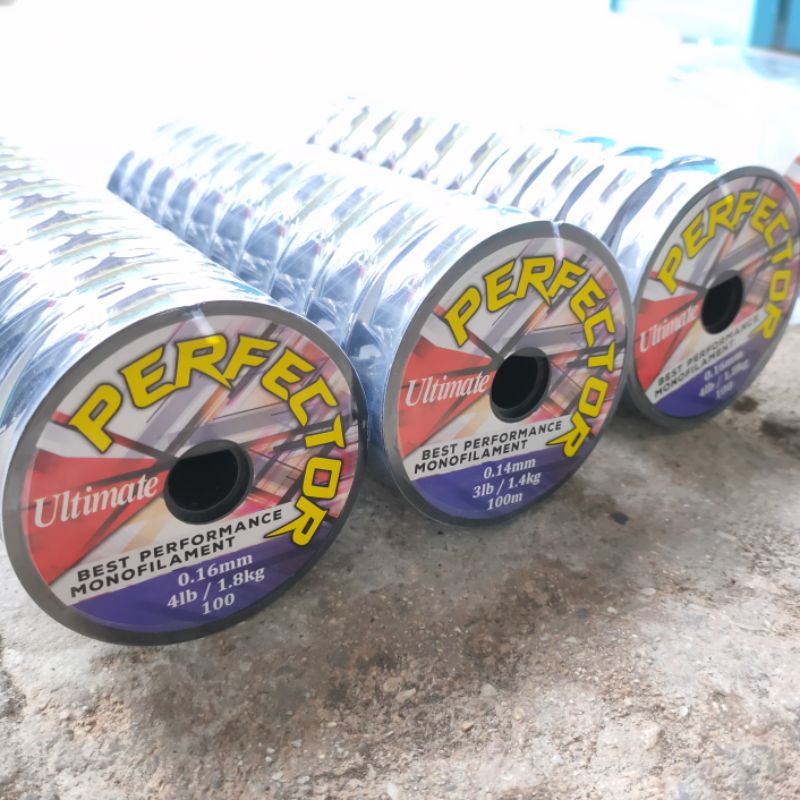 SENAR PANCING ULTIMATE PERFECTOR WARNA PUTIH 100M CONNECTING