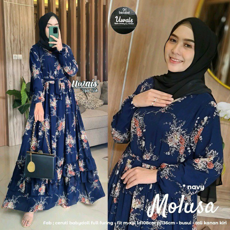 GAMIS MOLUSA TERBARU~ GAMIS KEKINIAN~ CERUTY UMPAK
