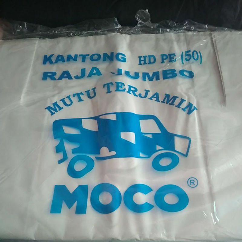 Kresek jumbo Putih susu ukuran 50