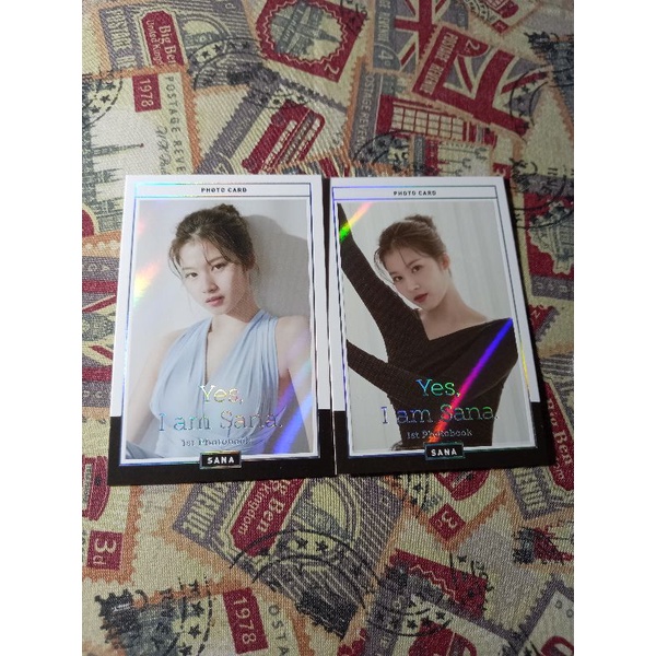 TWICE Yes, I am Sana Black ver Photobook Photocard Official