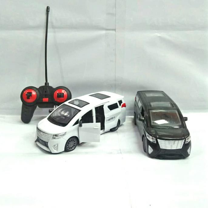 RC MOBIL ALPHARD / MAINAN ANAK REMOT CONTROL - Hitam