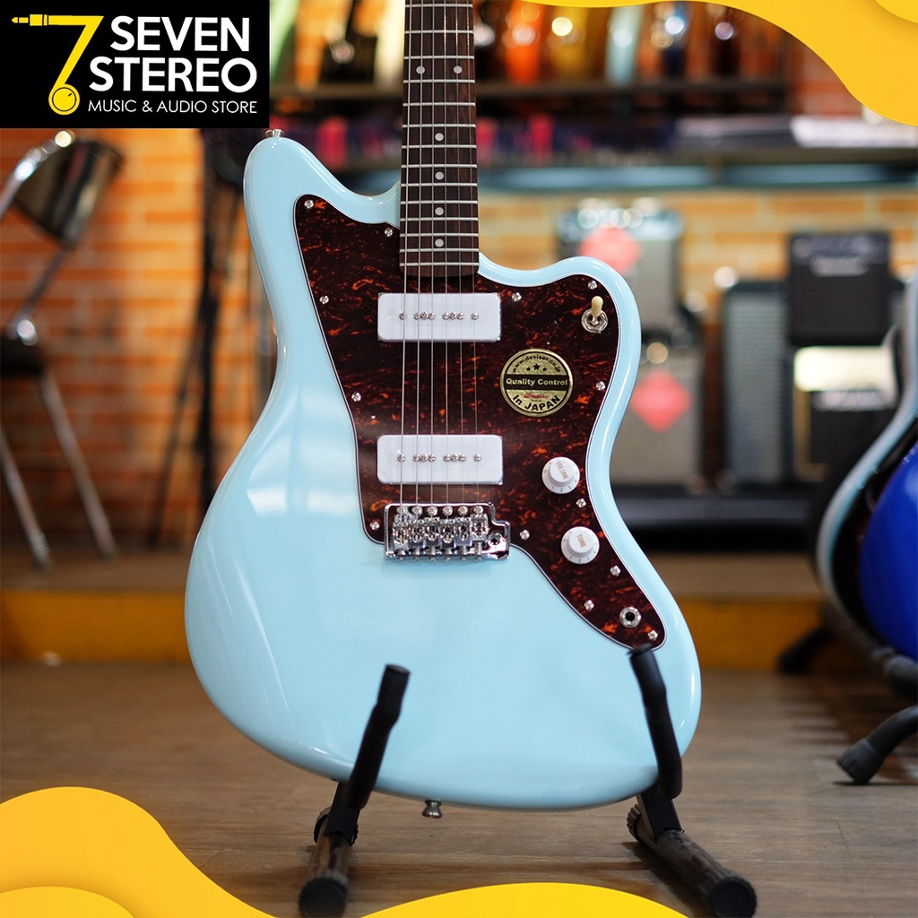 Bacchus BJM-1R BJM1R Universe Series Sonic Blue Jazzmaster Model