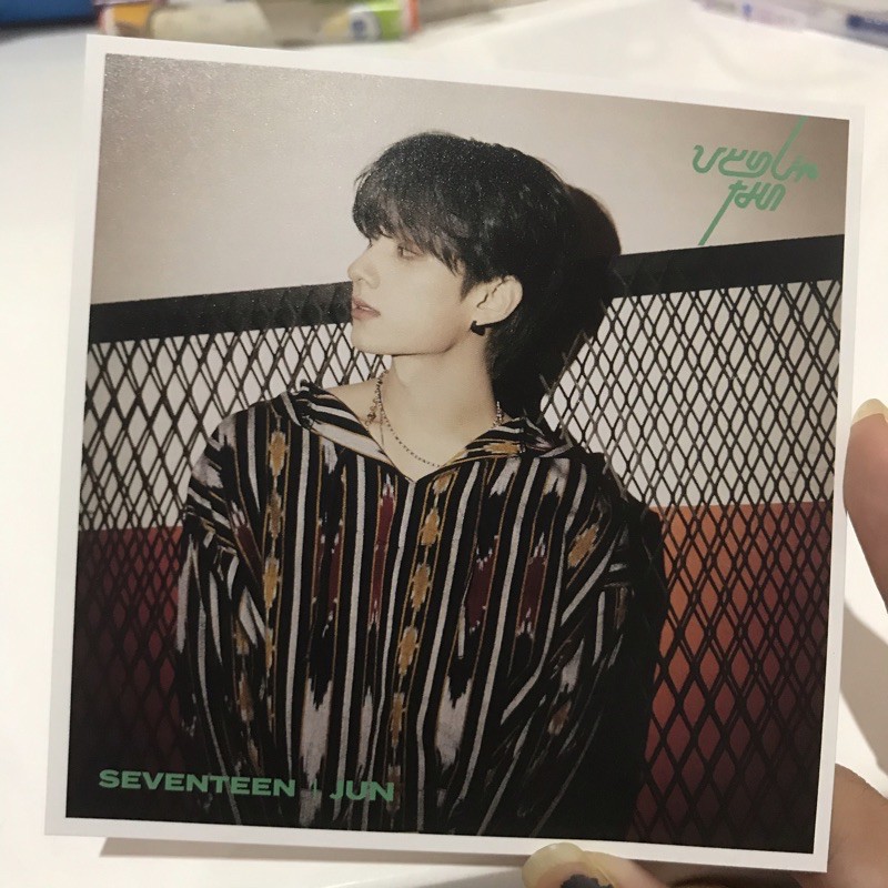 seventeen hitorijanai entry card jun