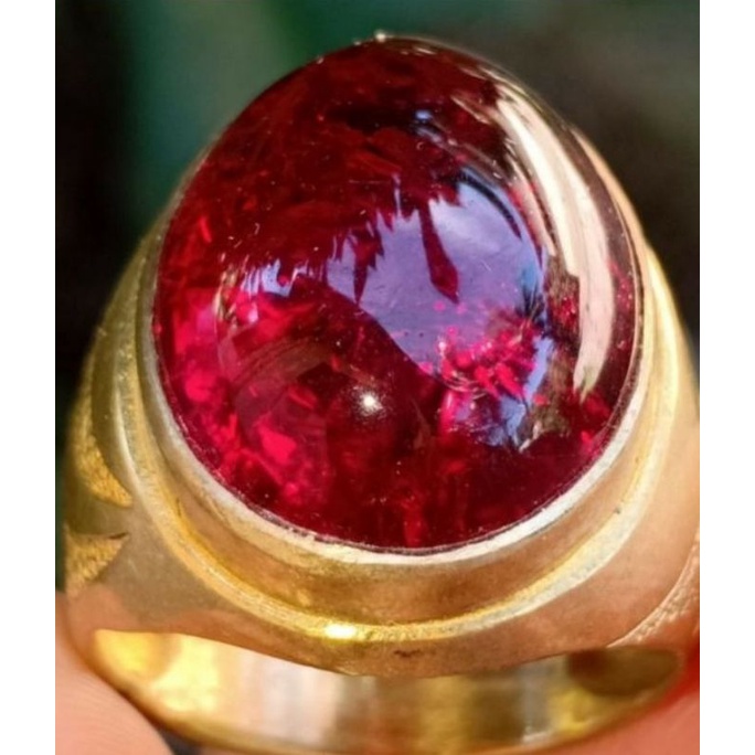 Batu Akik Ruby Merah