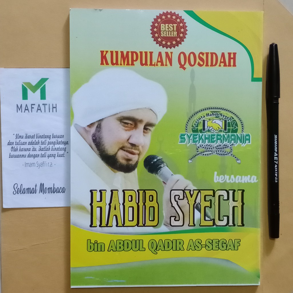Buku Kumpulan Qosidah Syekhermania (BESAR) bersama Habib Syech bin Abdul Qadir As-Segaf - Syekher Ma