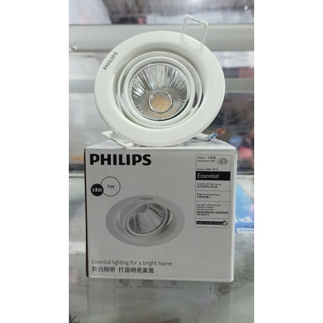 Downlight Spot LED Philips Pomeron 3W 59774~5W 59775 &amp; Kyanite 3W 59751~5W 59752 Warna (Warm White 2700K) &amp; (Natural White 4000K)