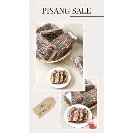 

BEST SELLER!! Sale Pisang asli Sumedang UTUH | camilan enak renyah manis