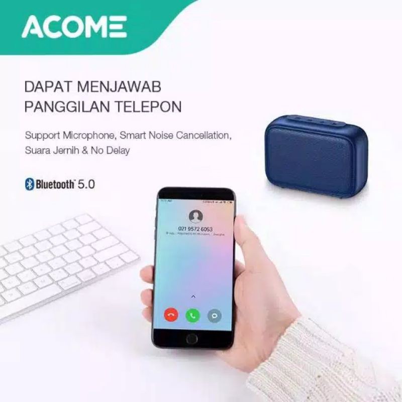 ACOME A1 SENSE Speaker Bluetooth 5.0 Portable Ultra Bass TWS
