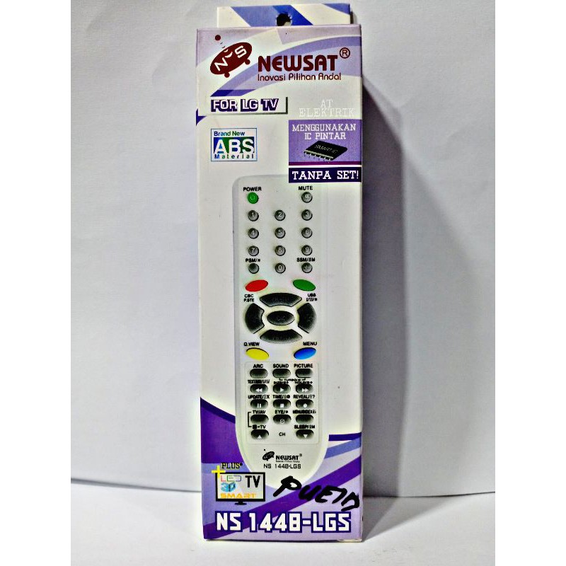 Remote LG NEWSAT TV Tabung NS 1448 LGS / Remot TV LG