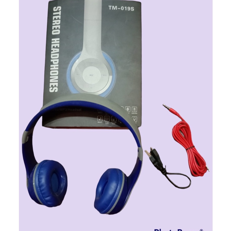 HEADPHONE / HEADSET BLUETOOTH  STEREO  TM-019S WIRELESS