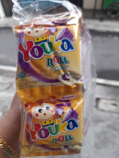 Permen gulung Youka Roll pack isi 20 pcs