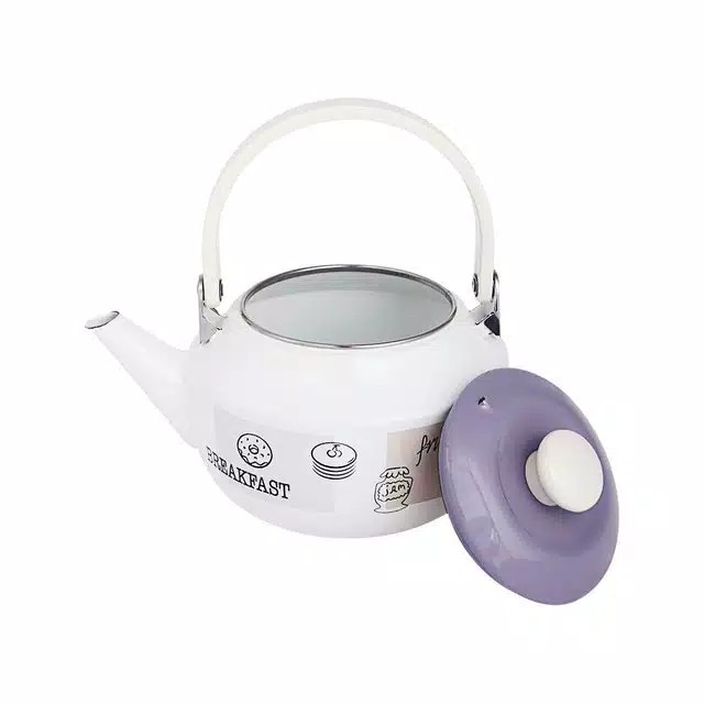 TEAPOT CHEFINA ENAMEL 18CM / TEKO AIR MINUM ANTIK