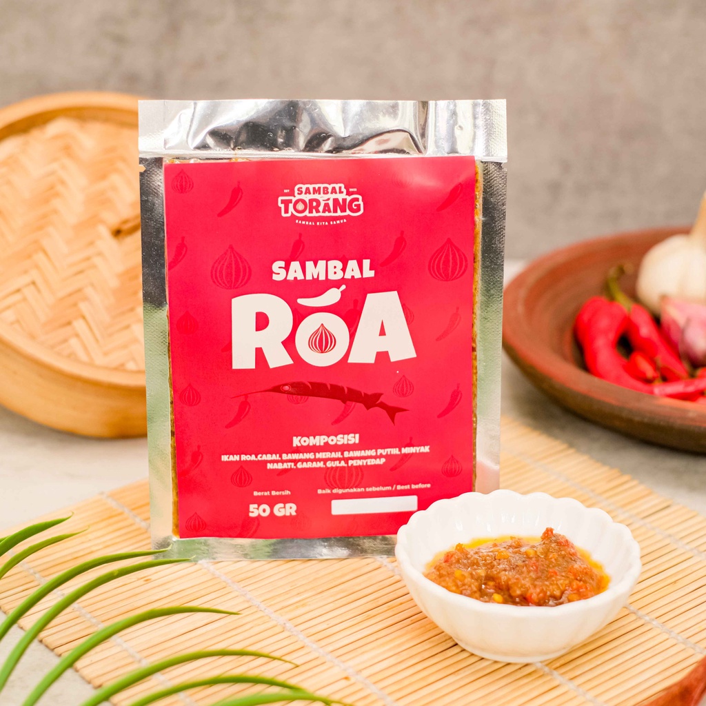 

Sambal Roa Torang Sachet 50gr