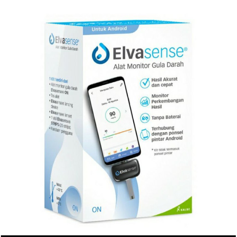 ELVASENSE Alat monitor gula darah