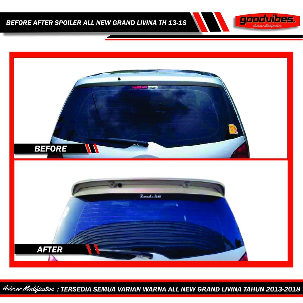Spoiler Grand Livina tahun 2008-2012
