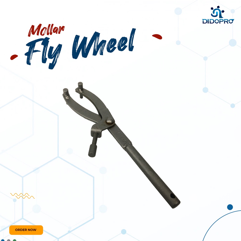 MOLLAR Treker CVT - Flywheel Spanner Kunci CVT Tahanan Kopling Motor Matic