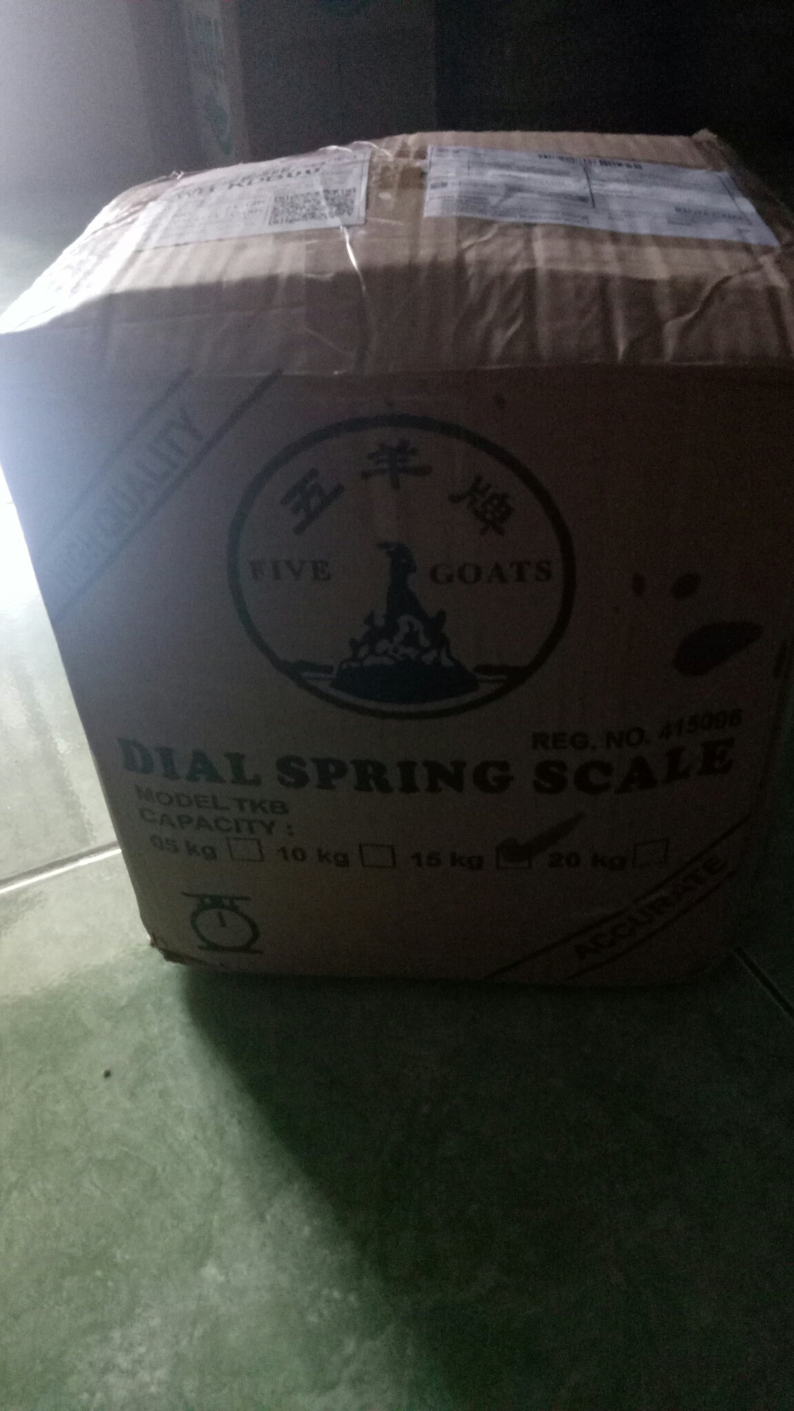 Timbangan Jarum Buah Five Goats Asli