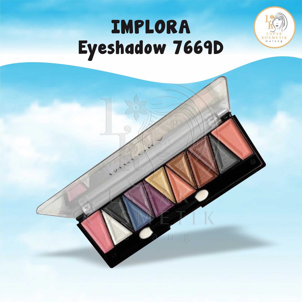 Jual EYESHADOW IMPLORA 7669D/EYESADOW IMPLORA Shopee Indonesia