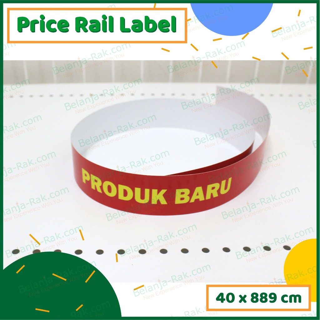 

PRICE RAIL LABEL PRODUK BARU