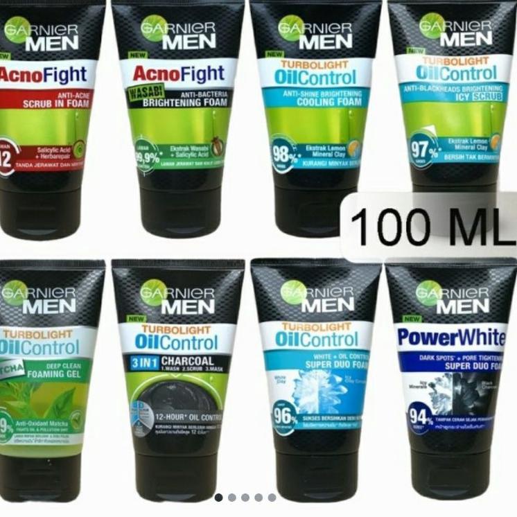 L6S0 Garnier Men Besar Sabun Muka Pria 100 Ml KN8