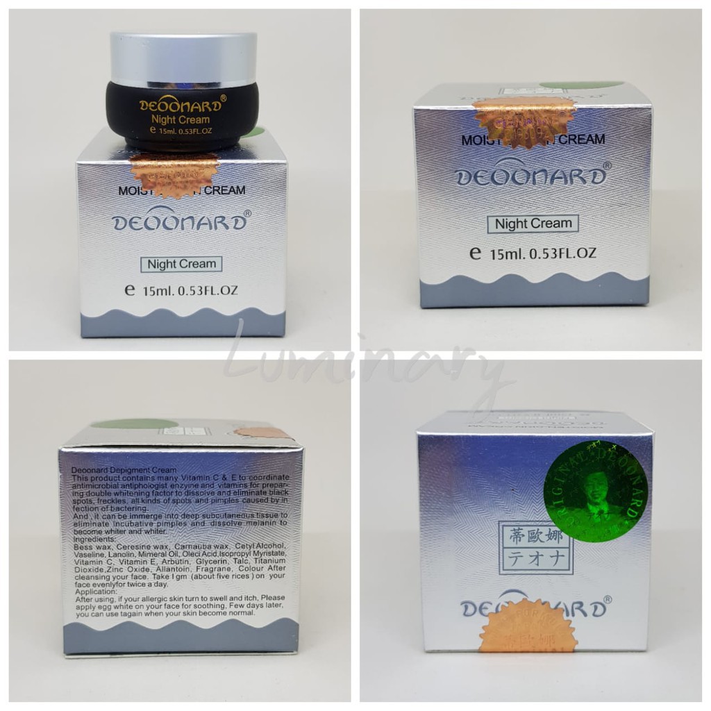 Gold B   Deoonard Gold Cream Night   Deoonard Gold Cream Malam 25gr