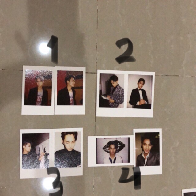 Seventeen’s Mingyu 2016 Photocard set A-B-C-D L.I.K.E Boy Wist Encore Concert