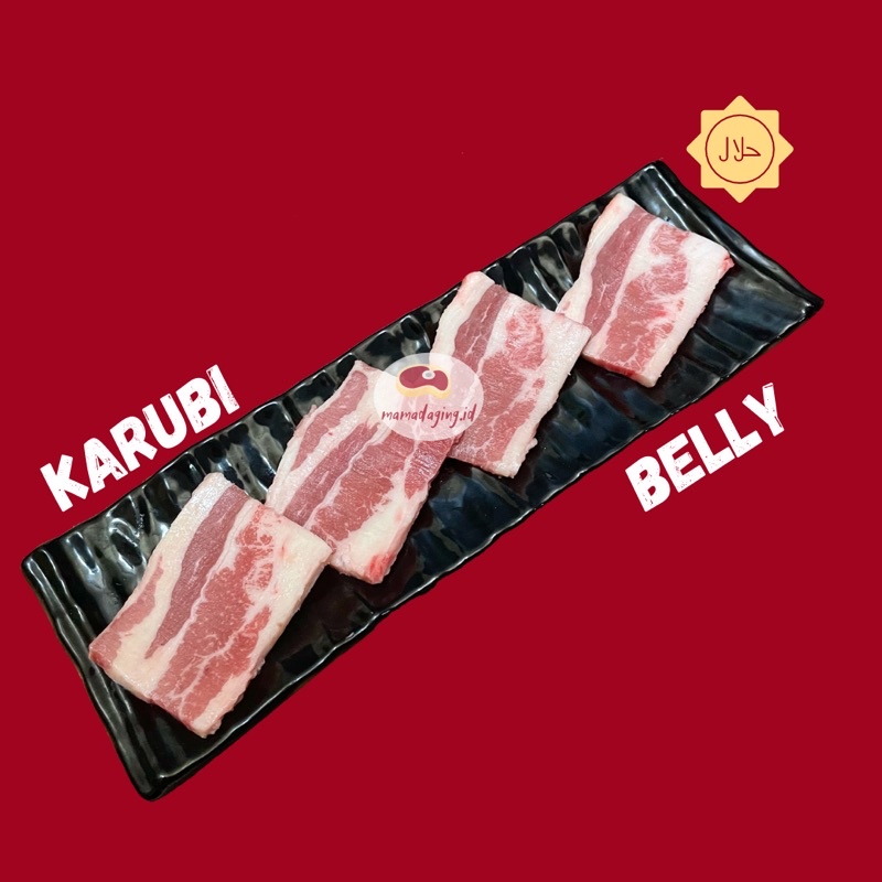 

beef karubi belly