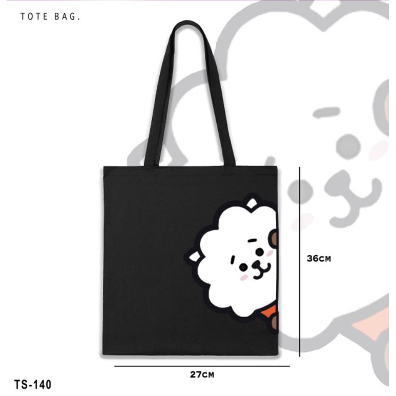 TOTE BAG SERBAGUNA BT21 SIDE