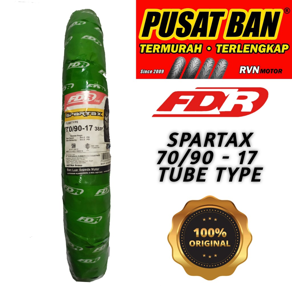 FDR SPARTAX 70/90-17 TUBE TYPE