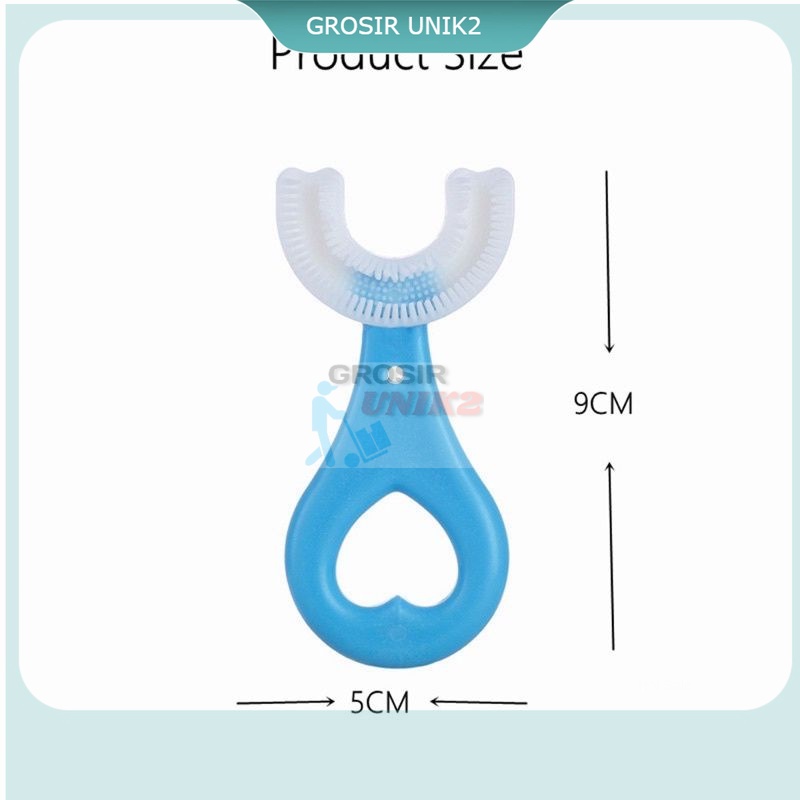 Sikat Gigi Bentuk U Sikat Gigi Viral Sikat Gigi Bayi Anak Balita Gosok Gigi