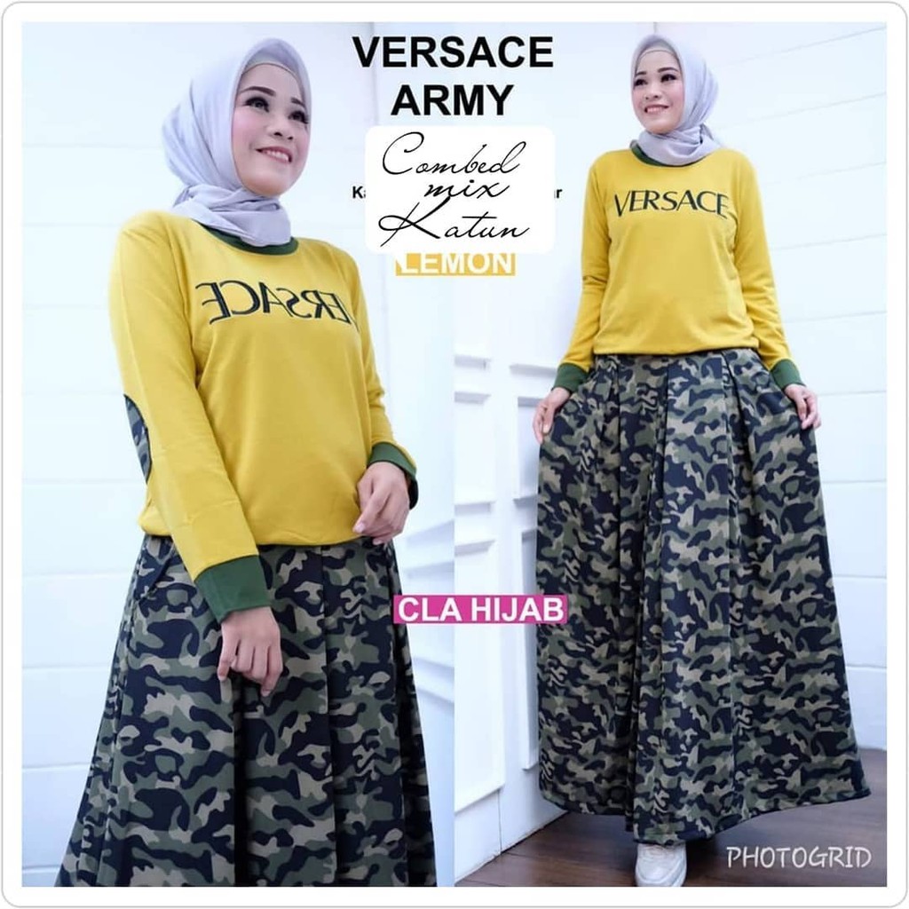 baju wanita bagus versace set termurah az