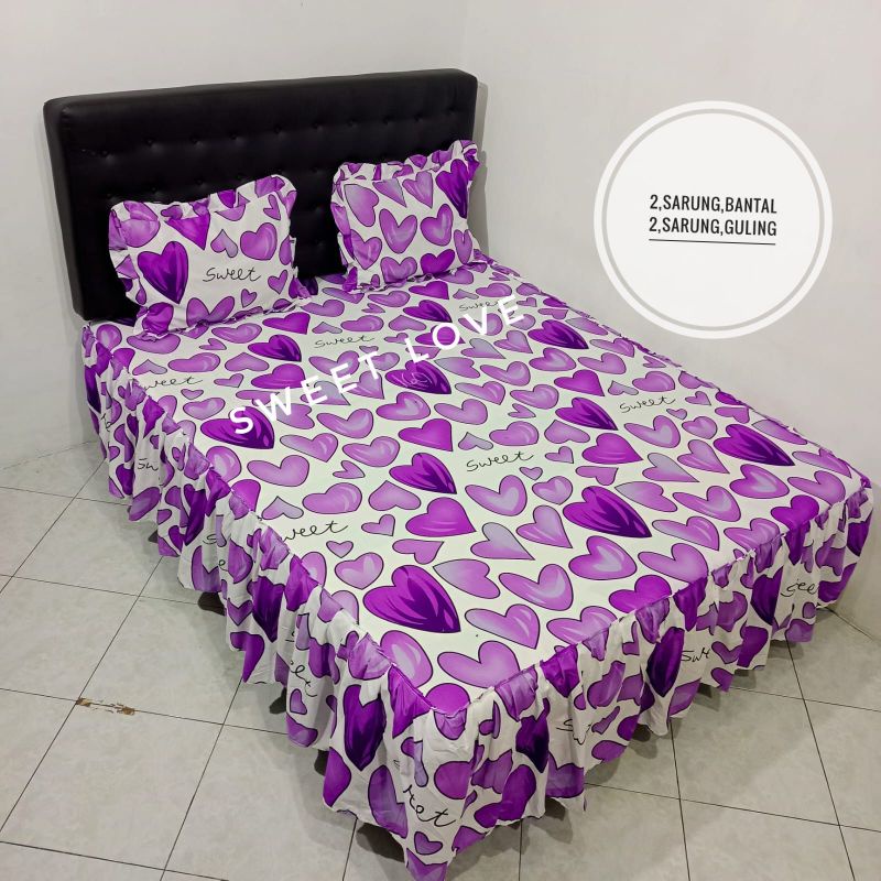 Sprei Rumbai Motif 180x200 / 160X200