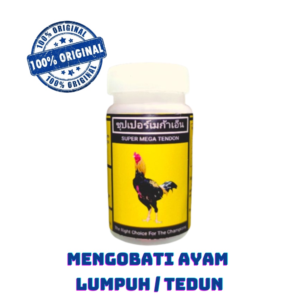 Kamlang Super Mega Tendon - mengobati ayam lumpuh / tedun