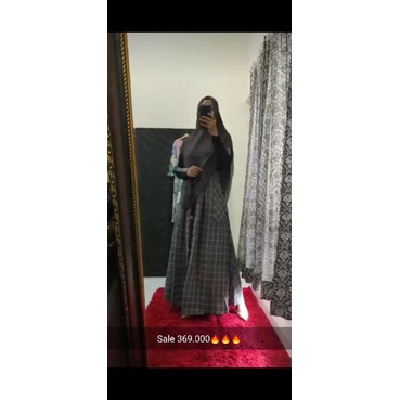 Ori original by dyabelle gamis moderen syari gamis hitam gamis branded syari