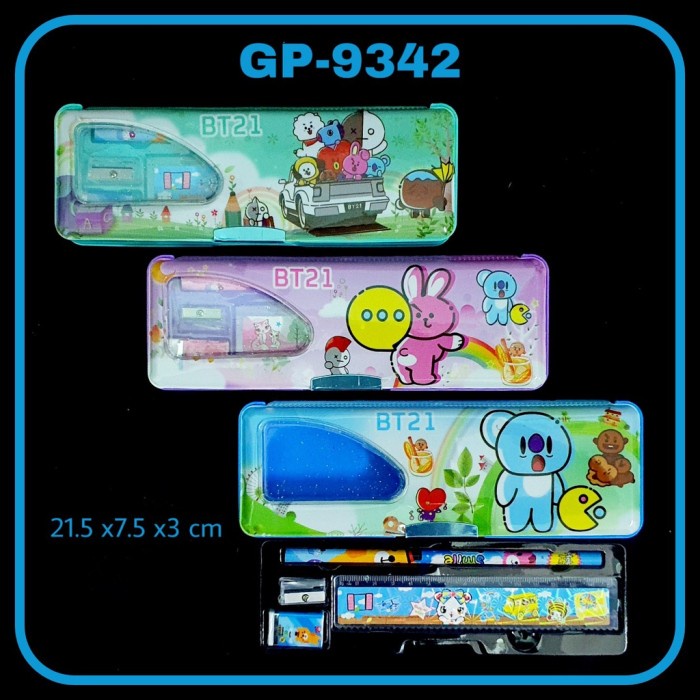 

Mantap Sos Kotak Pensil Magnet 7.5X21.5 Set / Tempat Pensil / Pensil Case Bagus