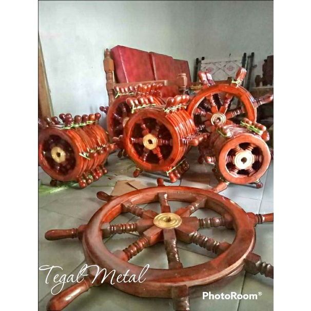 KEMUDI KAPAL KAYU / STIR KAYU JATI / STIR KAPAL LAUT / SETIR KAPAL LAUT / STIR KAPAL / KEMUDI KAPAL 