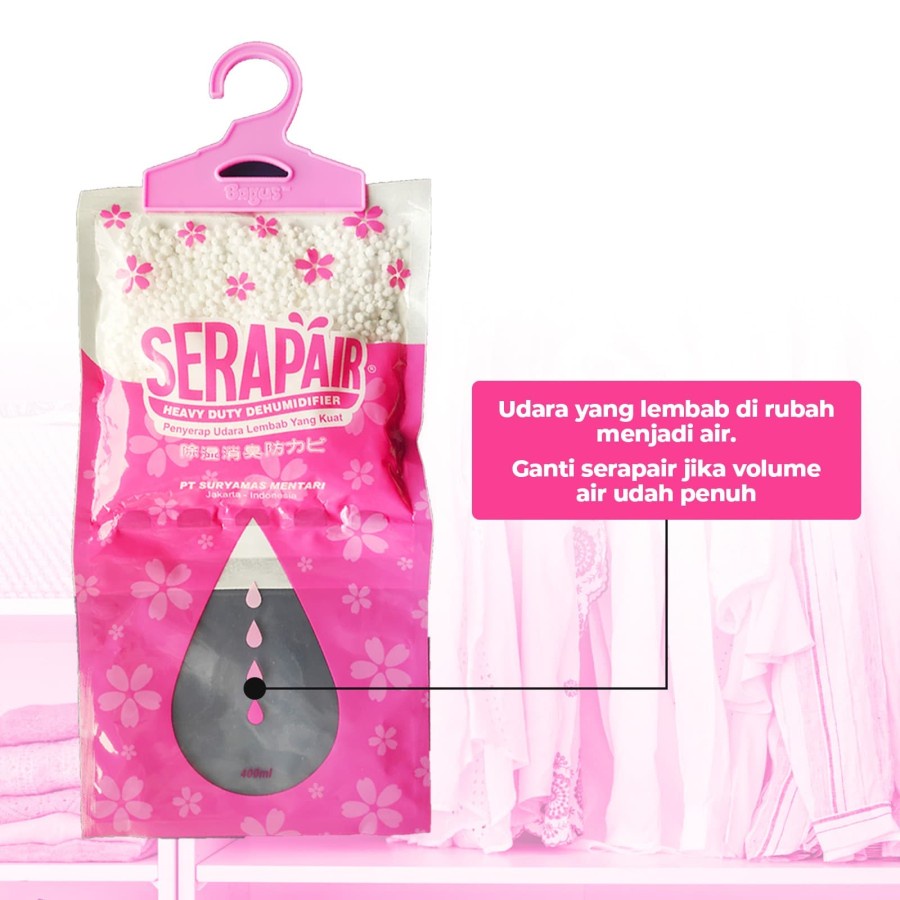 Bagus Serap Air Gel Gantung Serapair Hanger 2 X 400 ml