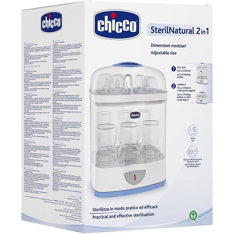 Chicco Steril Natural 2in1