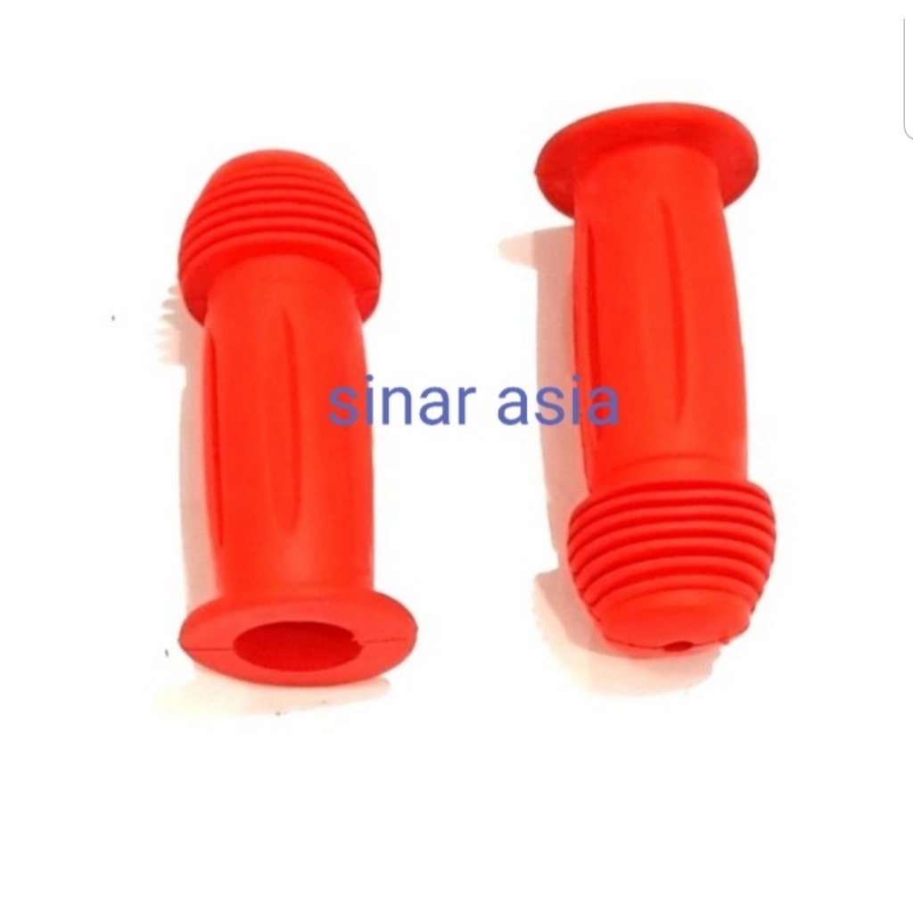 Hanfat / handgrip sepeda anak 12 - 16&quot;- harga sepasang, panjang 9cm