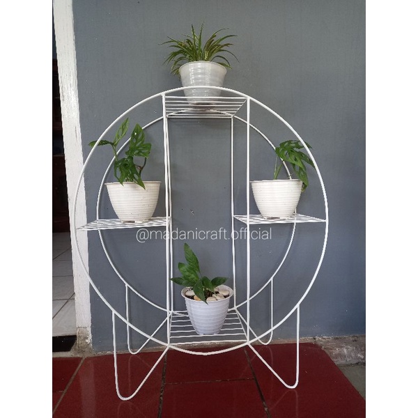 RAK BUNGA BESI BULAT