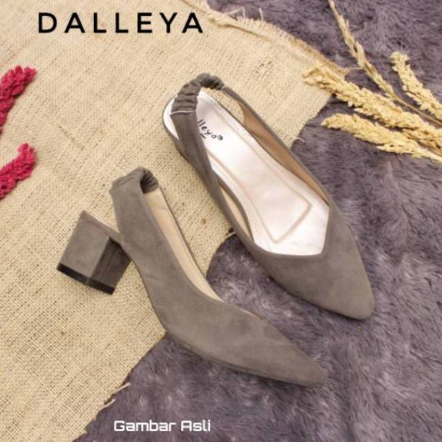 Lilyshoes AJENG - Dalleya sepatu hak tahu wanita realpict 