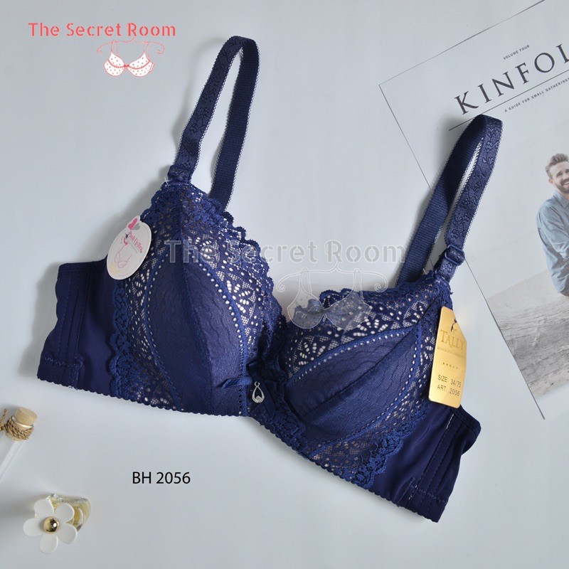 TALLY BRA BH 2056 I CUP B BESAR | TANPA KAWAT I PUSH UP BRA | BUSA TEBAL I SIZE 34-40