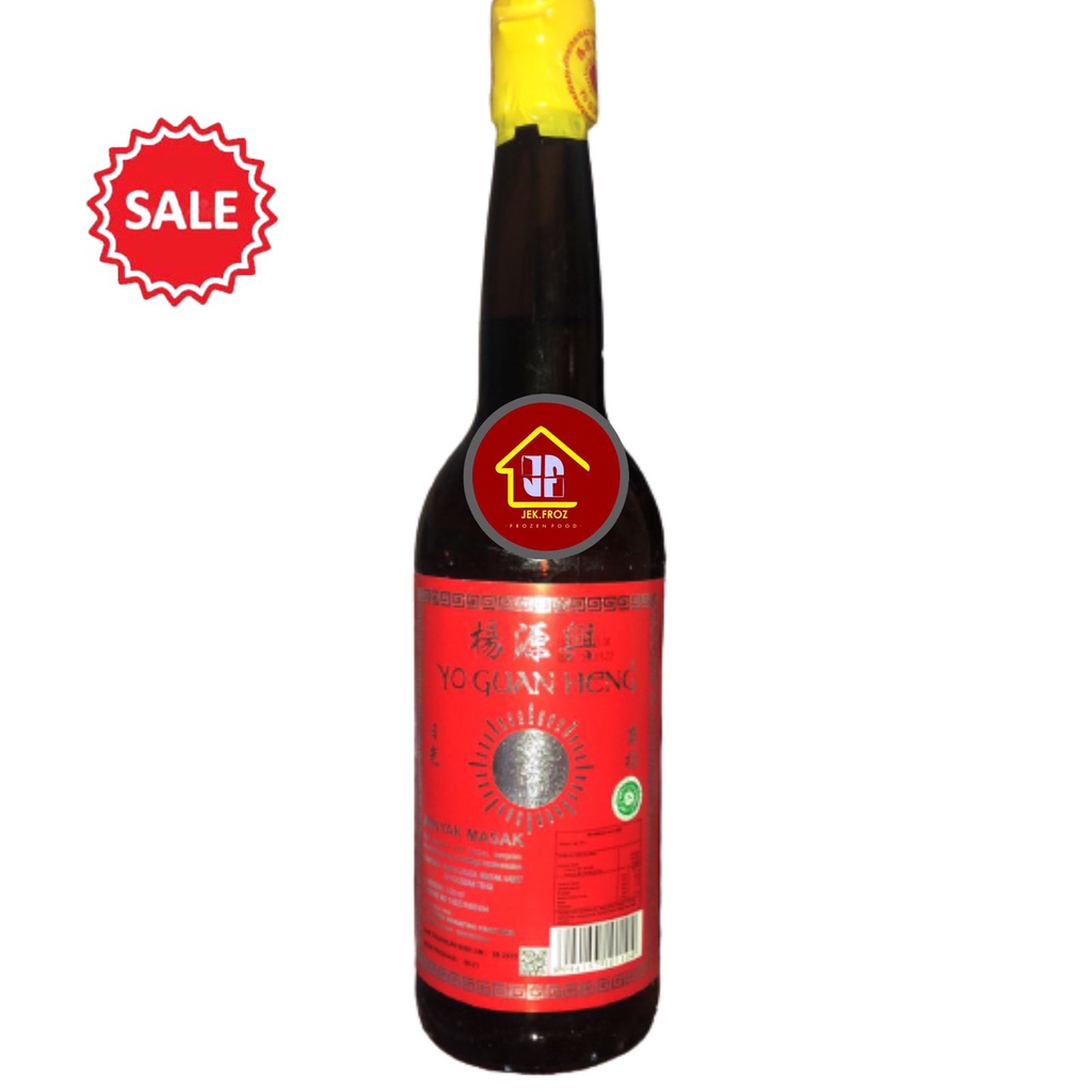 

MINYAK SAYUR MASAK YO GUAN HENG SESAME OIL BOTOL UKURAN 620 ML