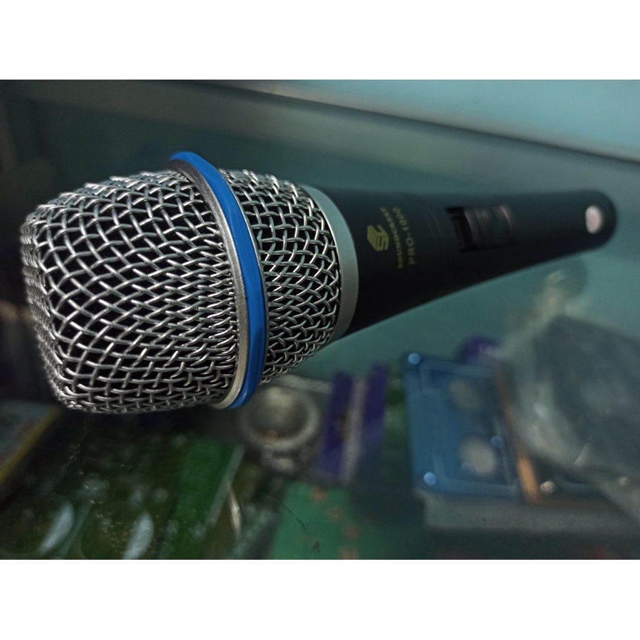 Microphone CONDENSER MIC Cable PEKA SENSITIF SOUNDCREST PRO 1000